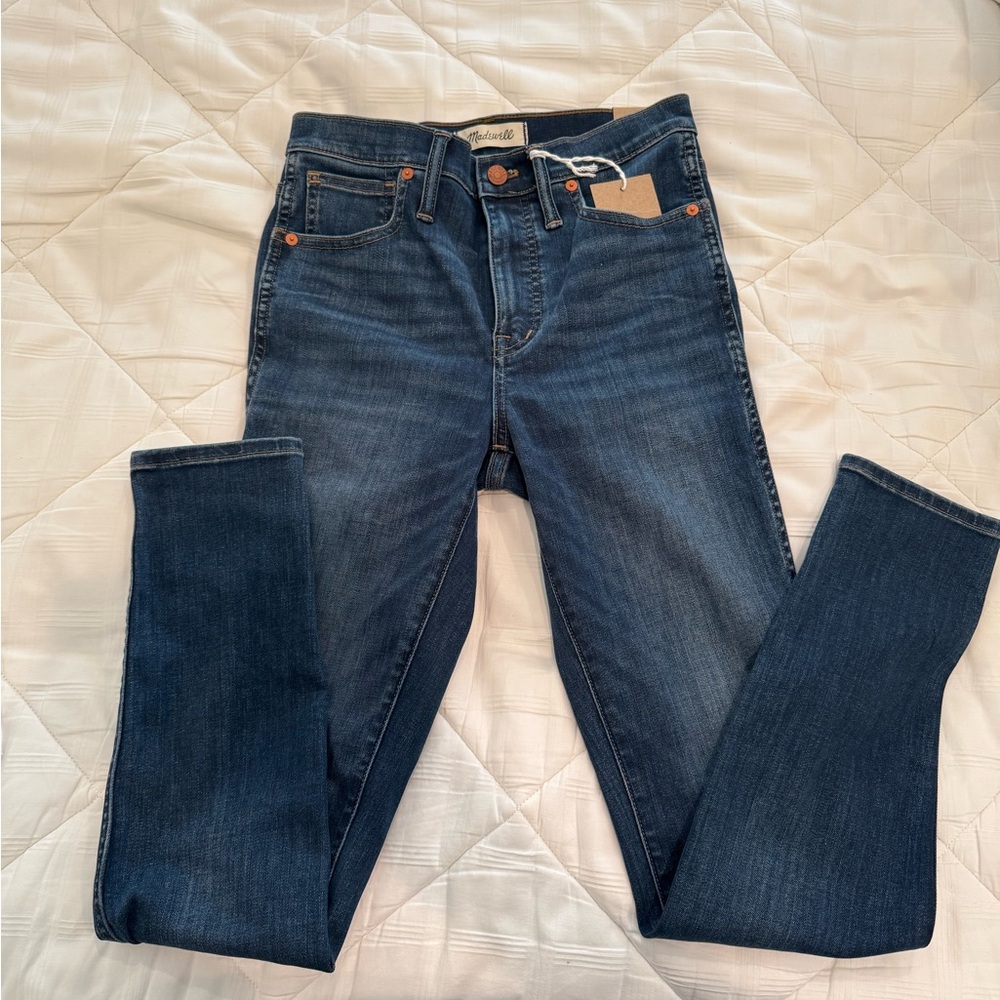 Madewell Dark Blue Skinny Jeans